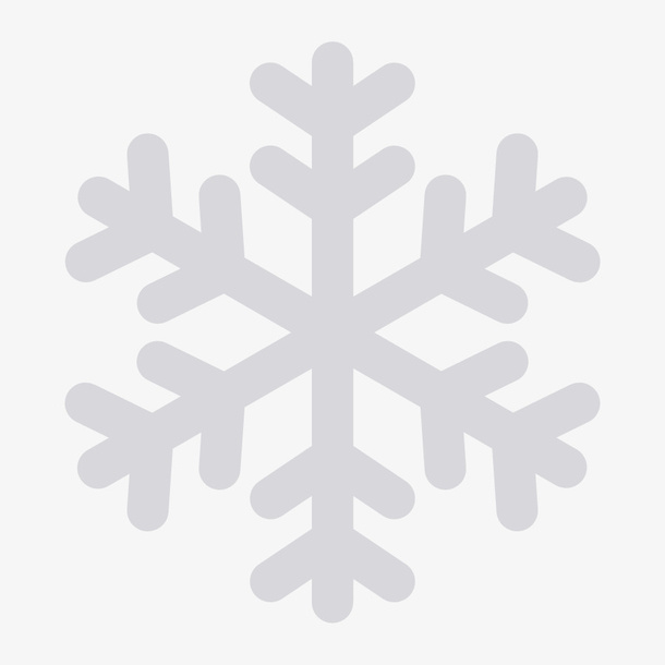 卡通雪花免抠