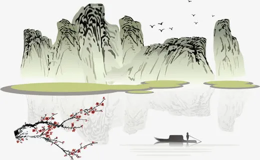 水墨山水免抠 水墨山水免抠