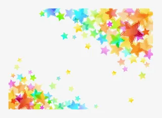 五角心边框免抠