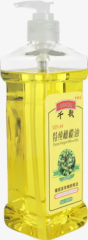 黄色春天护肤品装饰免抠