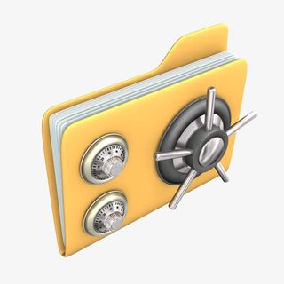 防盗的文件夹密码免抠