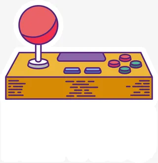 卡通手柄LOGo图标UI设计免抠