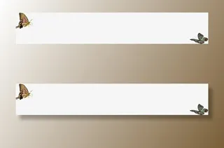 春天飞翔蝴蝶装饰免抠装饰动物元素