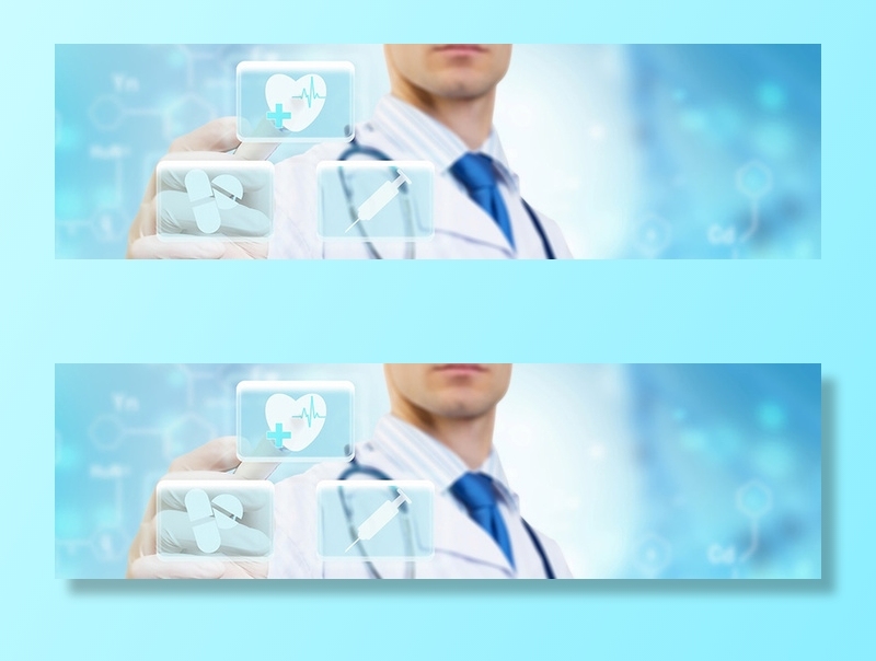 医生医疗科技banner背景海报高清