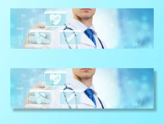 医生医疗科技banner背景海报高清