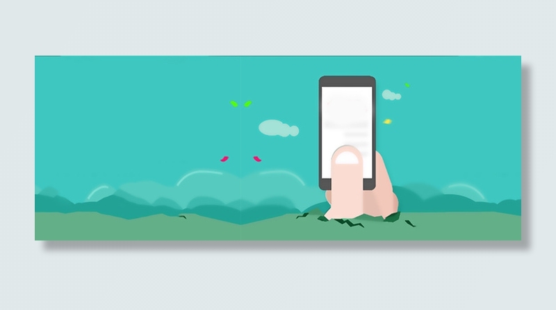 数码科技微信手机详情页海报背景高清