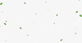 绿叶绿色漂浮漫天免费素材免抠