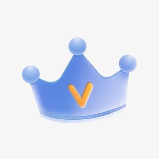 3D立体建模皇冠免抠