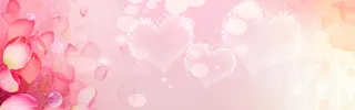 唯美粉色海报背景banner高清
