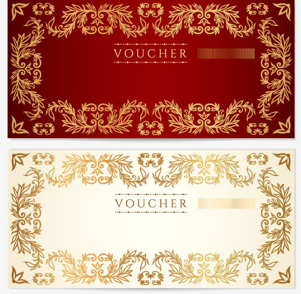 矢量邀请函卡片设计免抠