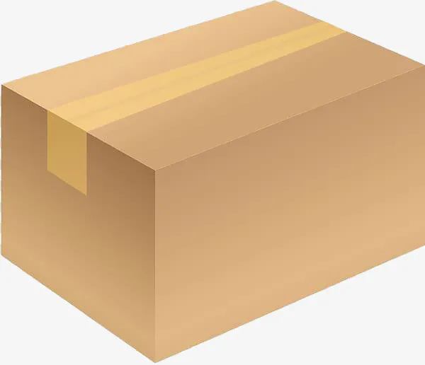纸箱插画小素材免抠