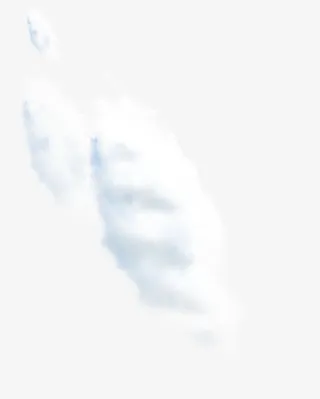 白色云烟招聘海报免抠