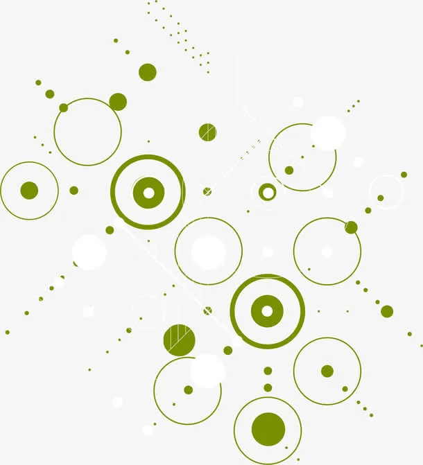 几何科技感线条装饰免抠