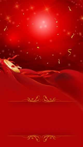 盛大开业红色喜庆H5海报背景psd下载高清