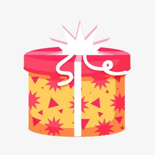 活动礼品盒矢量图免抠