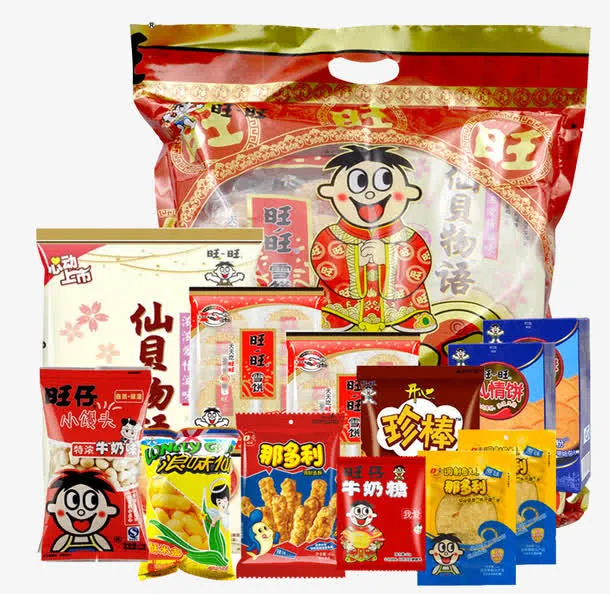 旺旺礼包素材免抠