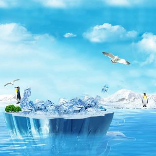 清爽促销推广图高清