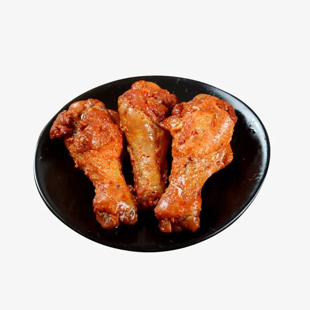 三只香辣美味的鸡腿免抠