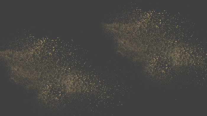 星空黑黄背景高清