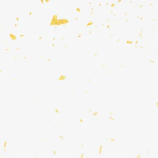 金色漂浮渐变元素免抠