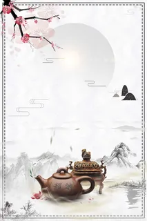 中国风水墨商务创意房地产背景高清 中国风水墨商务创意房地产背景高清