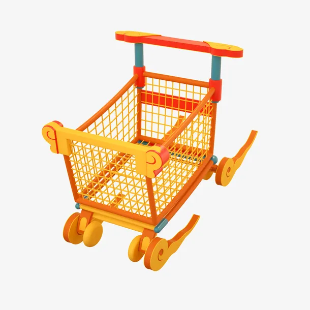 中国风购物车免抠素材免抠