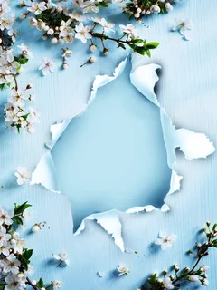 春季新品促销背景模板高清