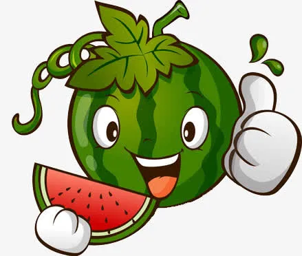 可爱西瓜免抠