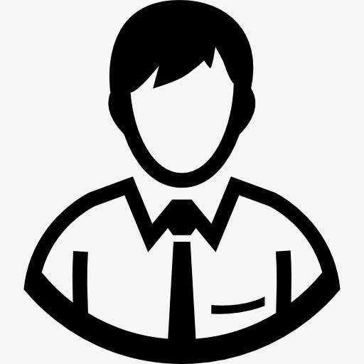 用户用的衬衫和领带图标免抠