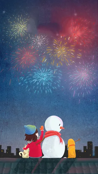 新年H5背景高清