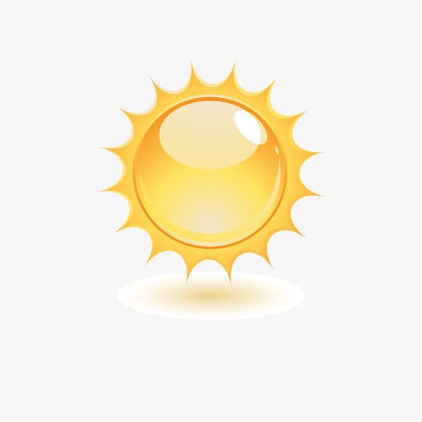 卡通太阳矢量素材免抠