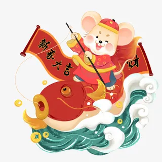 元宵节 过年 福年闹免抠