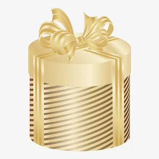 卡通文艺精美礼盒设计包装设计免抠