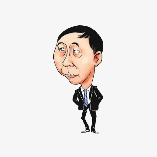 相声著名演员卡通免抠