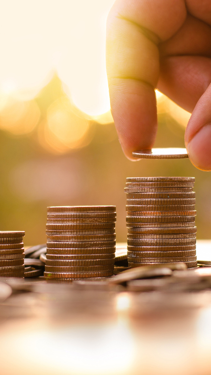 金融商业金币背景高清