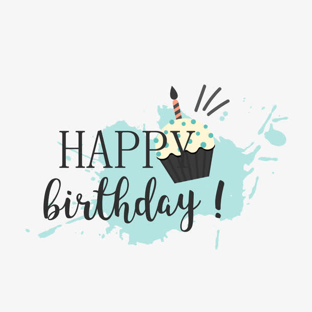 生日英文祝福免抠