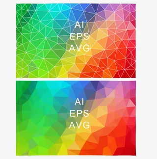 矢量几何背景图案