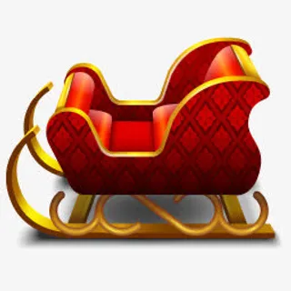 雪橇车图标免抠