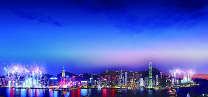香港回归纪念日主题背景图高清