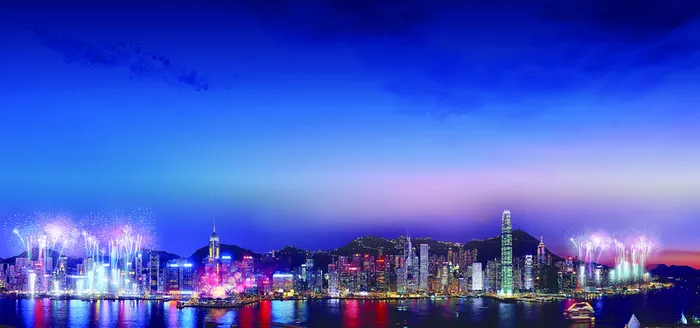 香港回归纪念日主题背景图高清