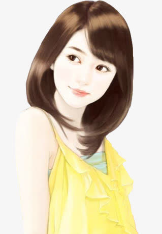 唯美女孩免抠