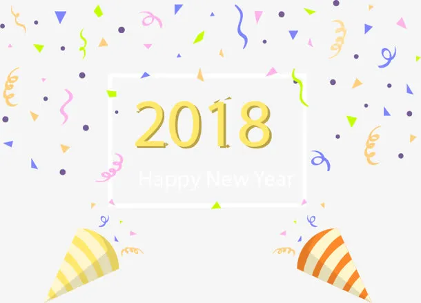 新年贺卡免抠