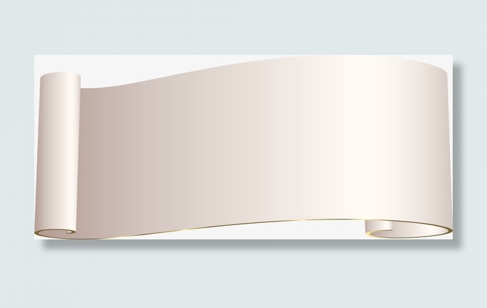 白色矢量标签免抠