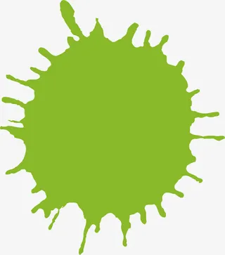 喷溅的墨水免抠