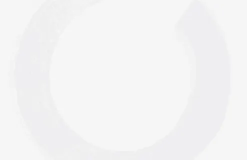 白色U型简单设计免抠