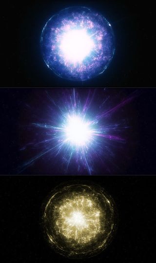 星光黑色背景素材