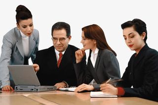 公司领导开会免抠