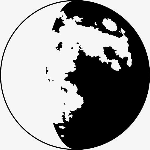 月亮相位符号图标免抠