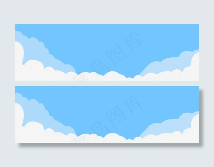 天空云彩简单百搭背景