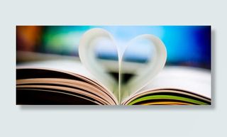 唯美校园风展板banner背景